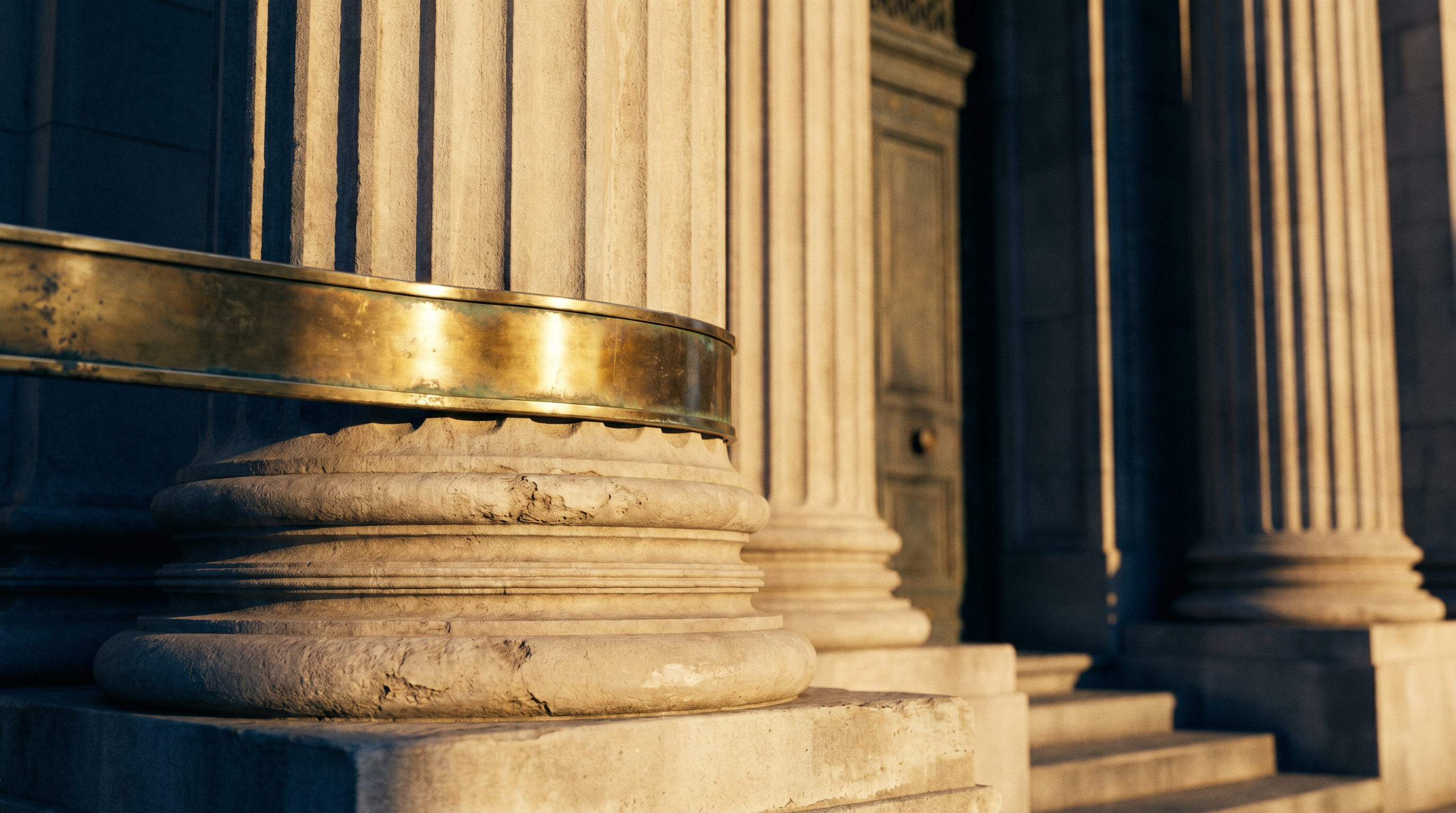 Institutional architecture — classical columns